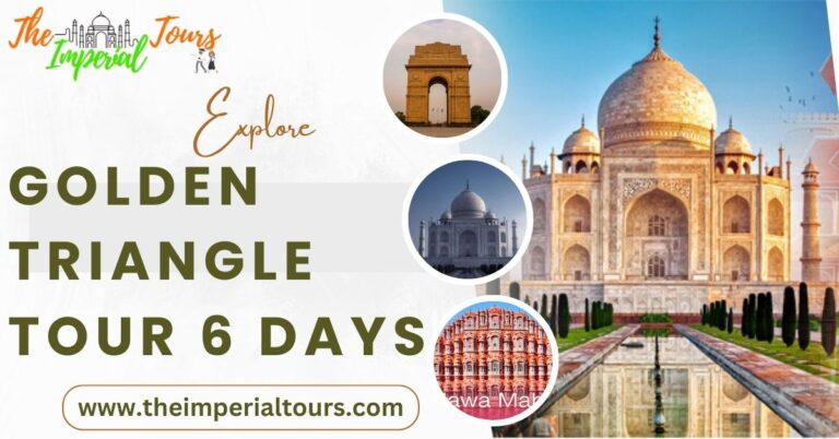 Read more about the article Golden Triangle Tour| 5 Nights 6 Days Delhi, Agra and Jaipur